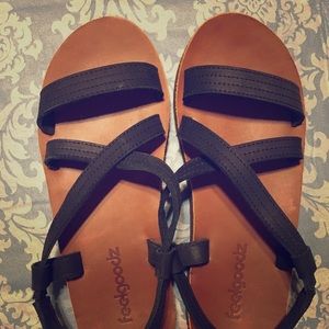 Feelgoodz Leather sandals.